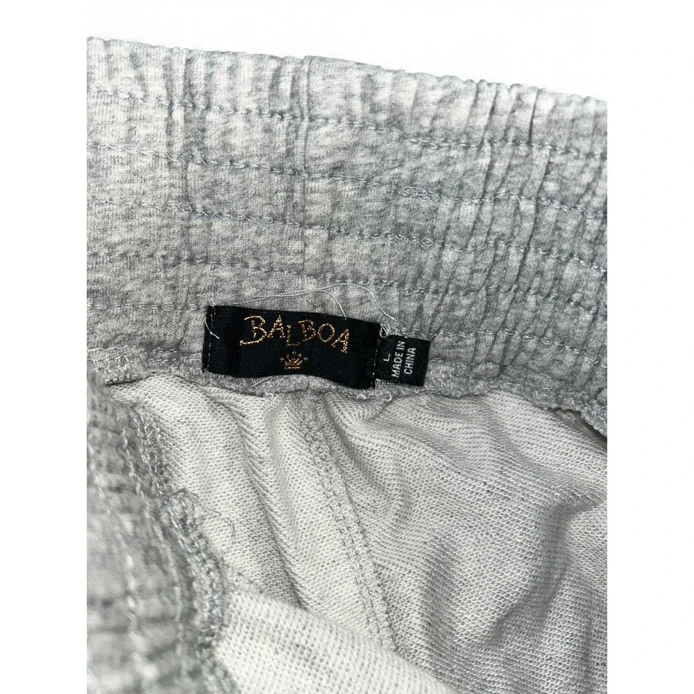 Balboa Babes Women's Grey Sweatpants Joggers Size L - Picture 3 of 4